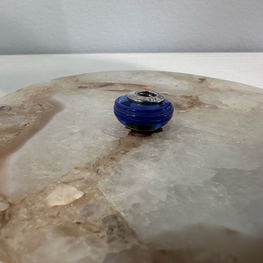 Pandora blue ribbon charm